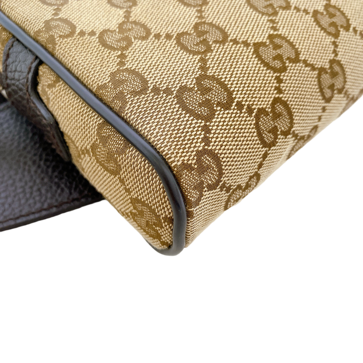 Gucci Lou Bumbag Canvas Handbag