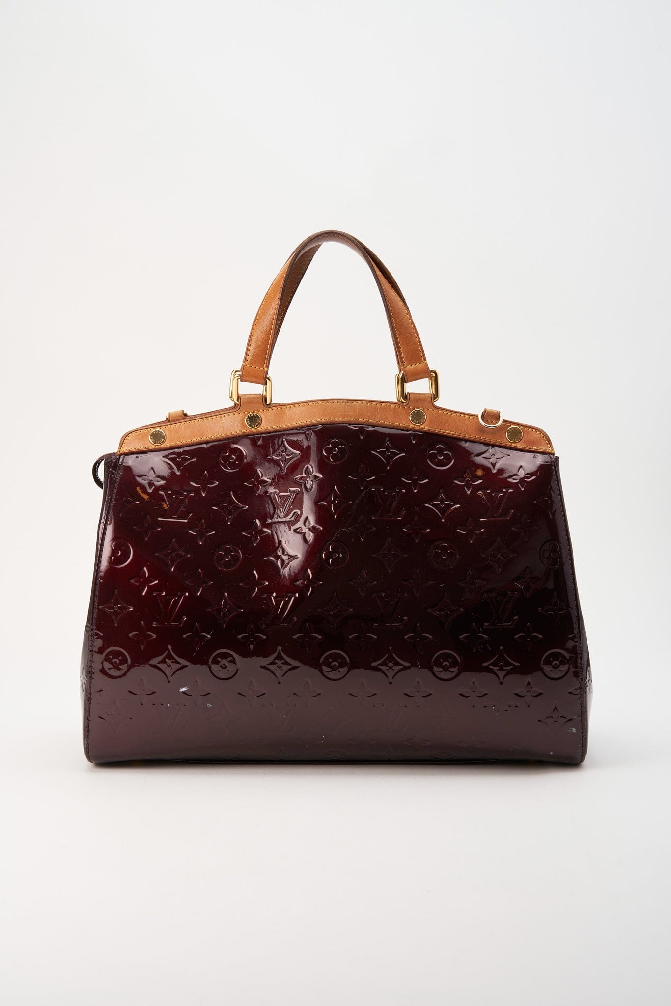 Louis Vuitton Brea GM Bag in Amarante Vernis