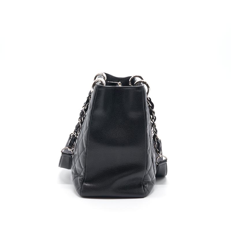 Chanel GST Black with SHW Handbag