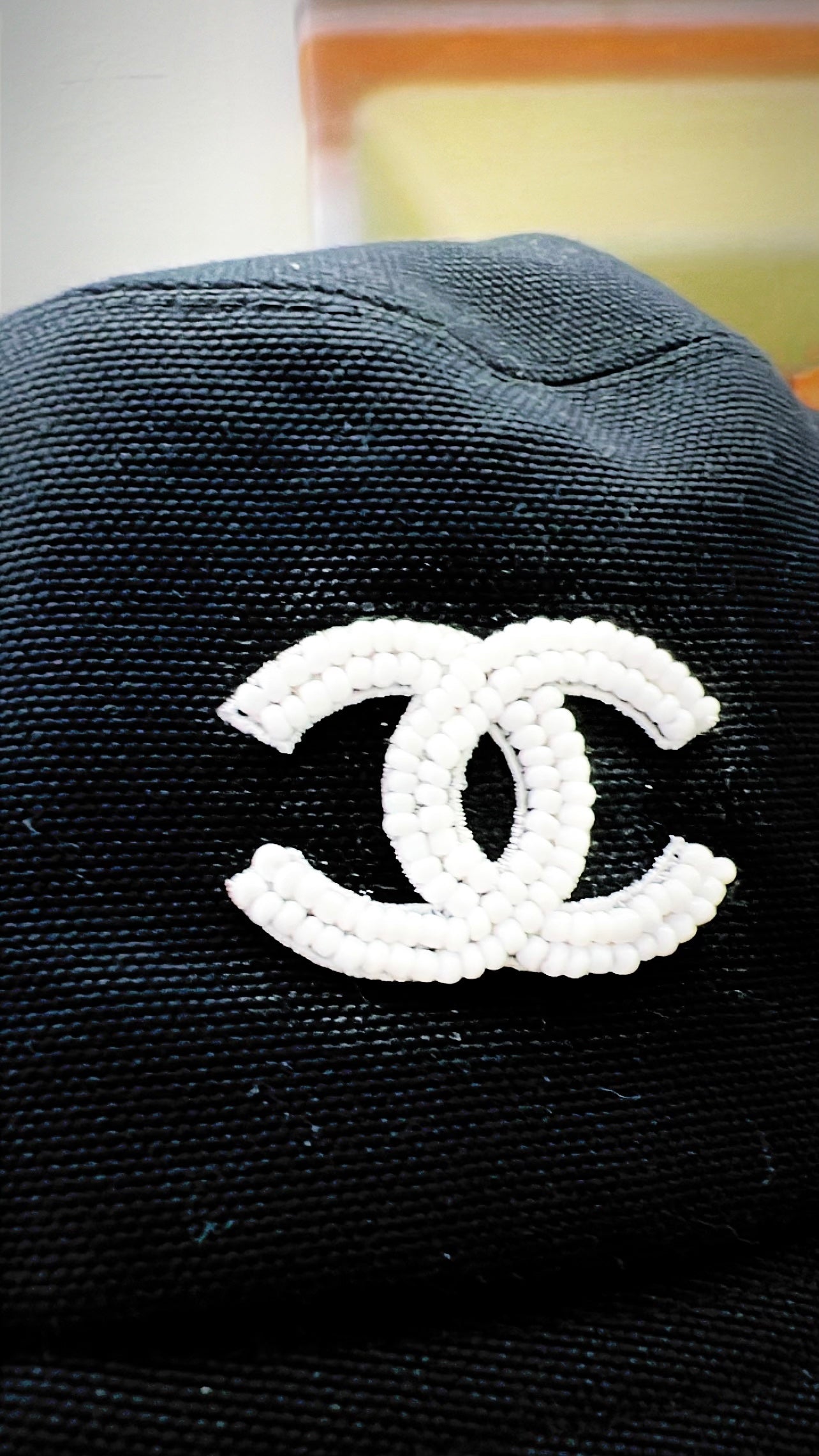 CHANEL CC CANVAS BUCKET HAT Handbag