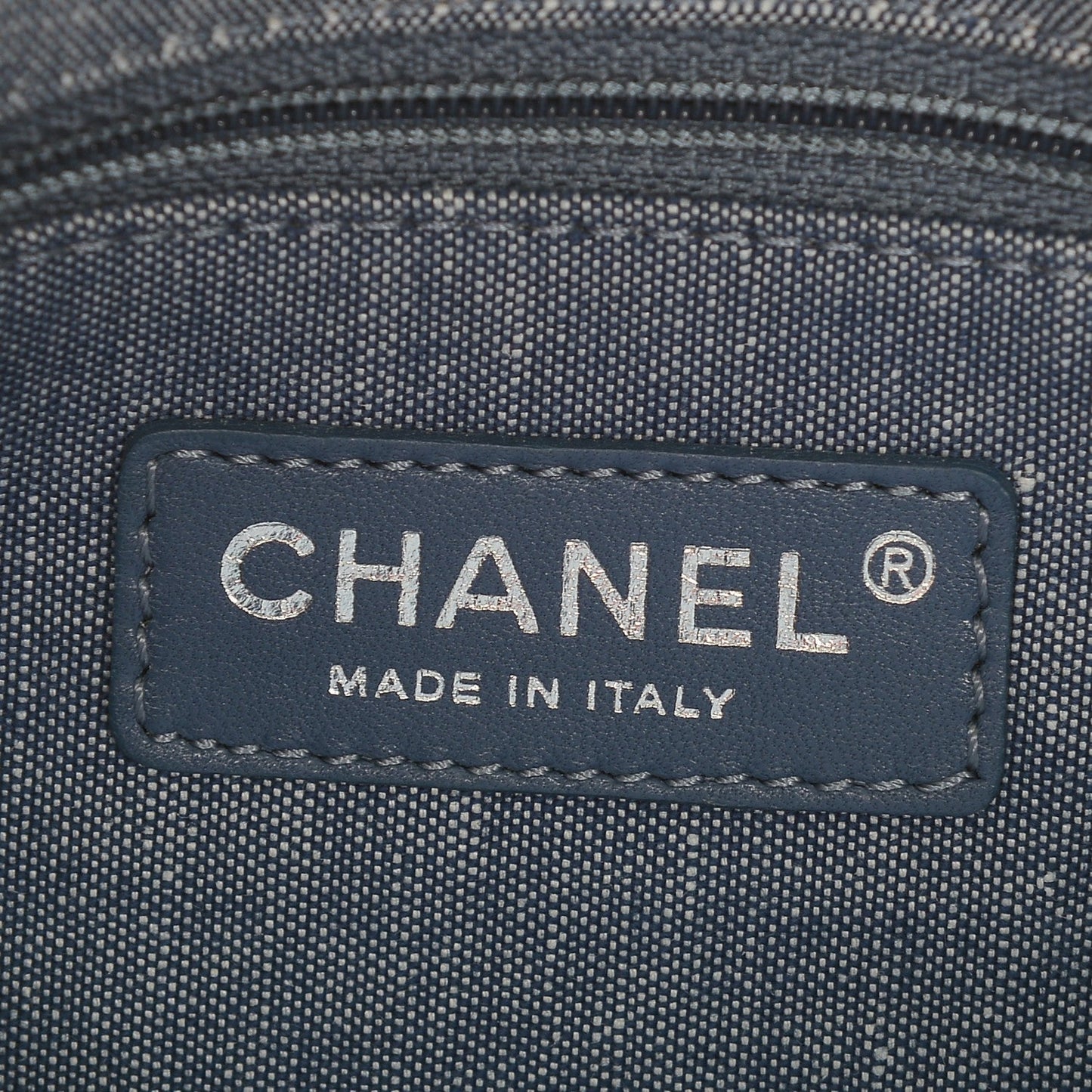 CHANEL DENIM MEDALLION MEDIUM FLAP BAG