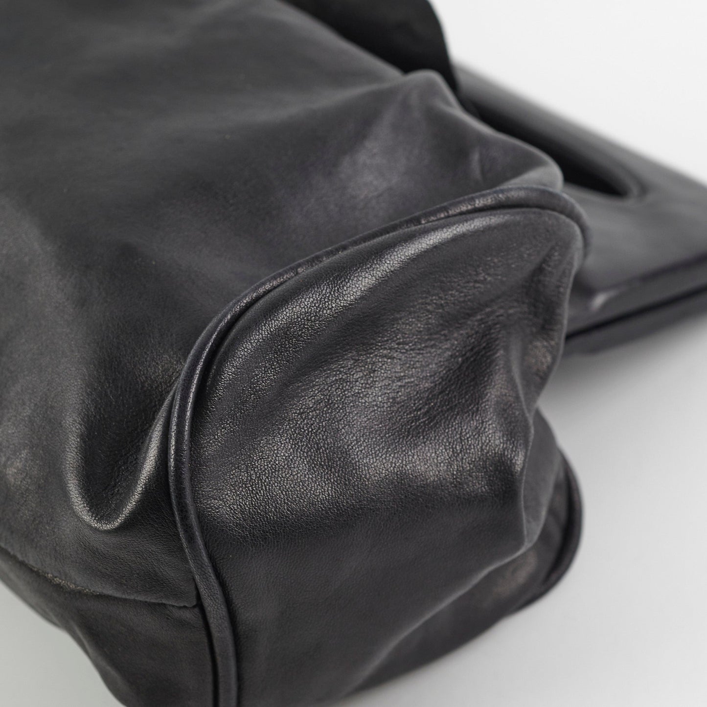 Chanel Black Top Handle Bag