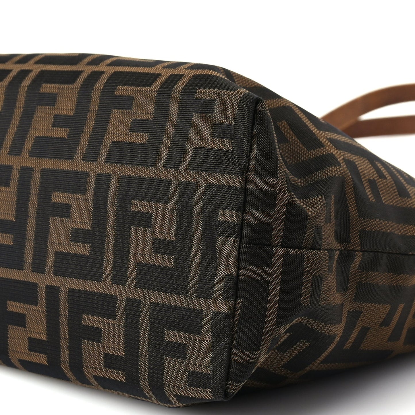 Fendi Zucca Small Tote Tobacco Tobacco