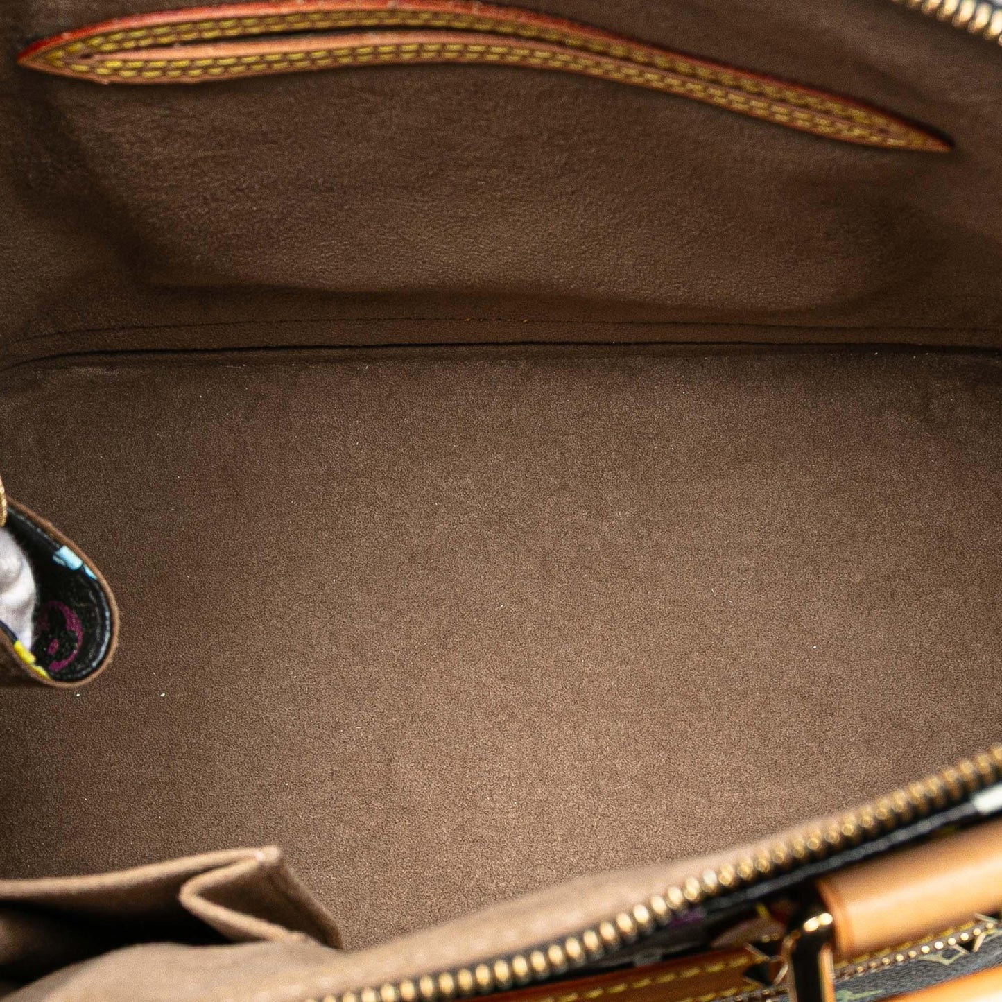 Black Louis Vuitton Monogram Multicolore Alma PM Handbag
