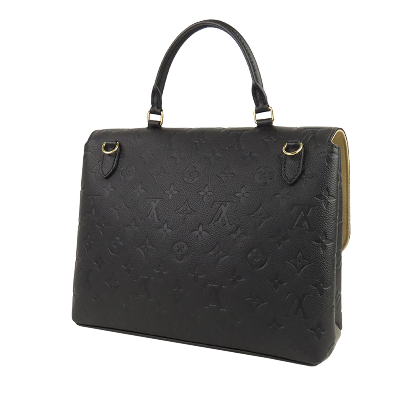 Louis Vuitton Marignan Black Monogram Empreinte