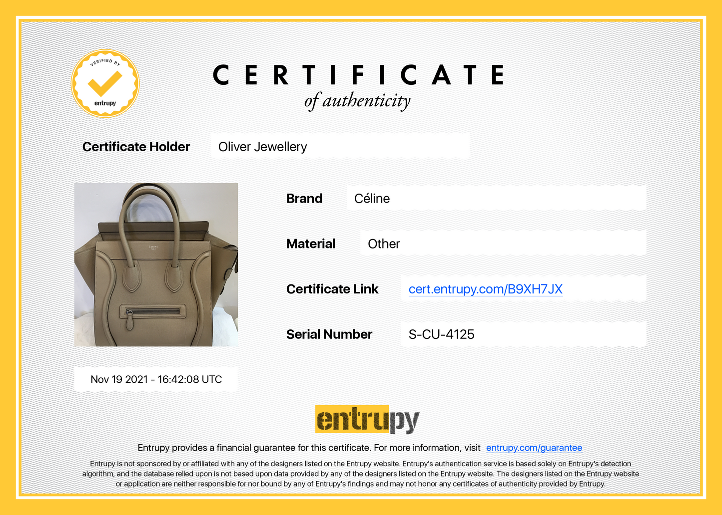 Celine Mini Luggage Tote