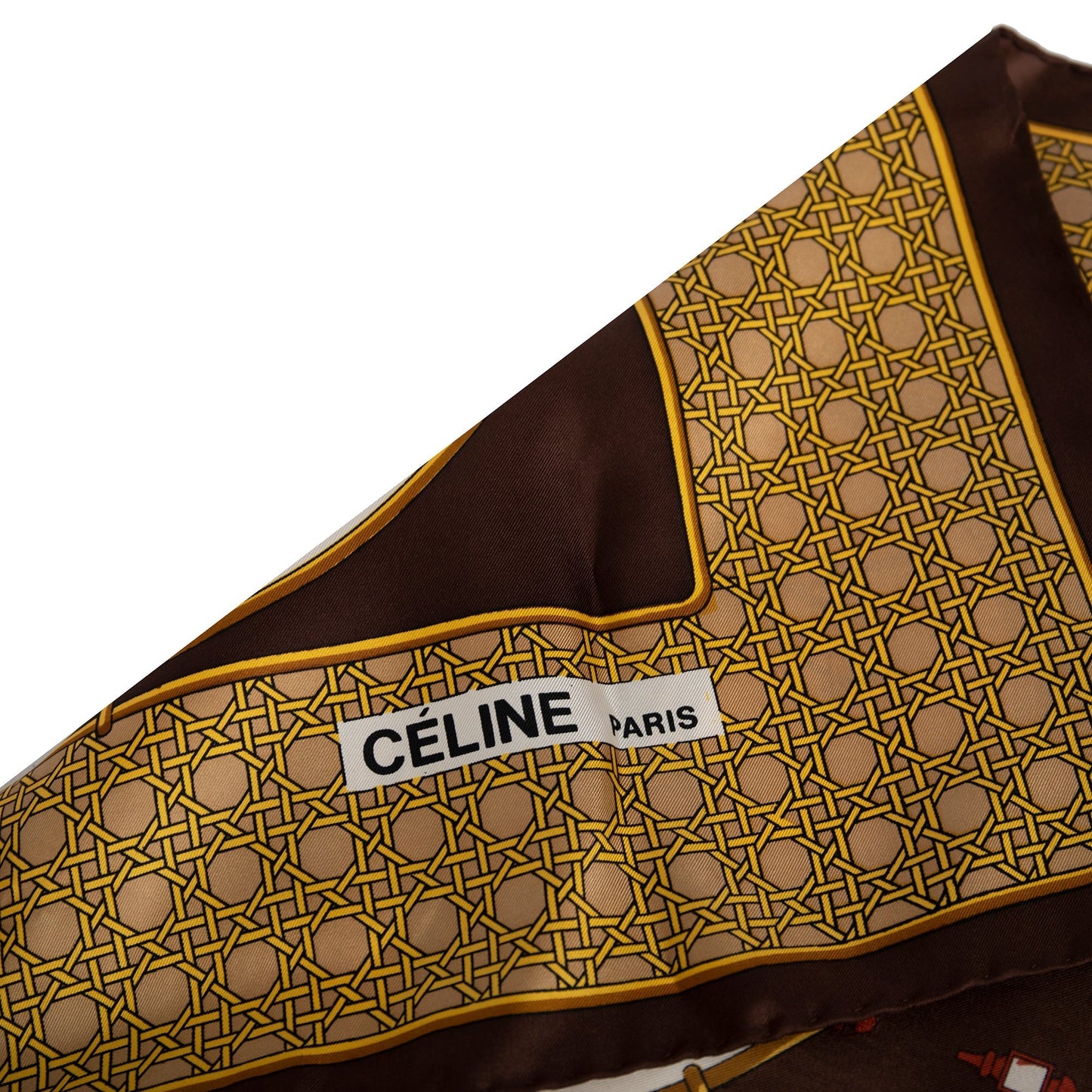 Celine Printed Silk Scarf