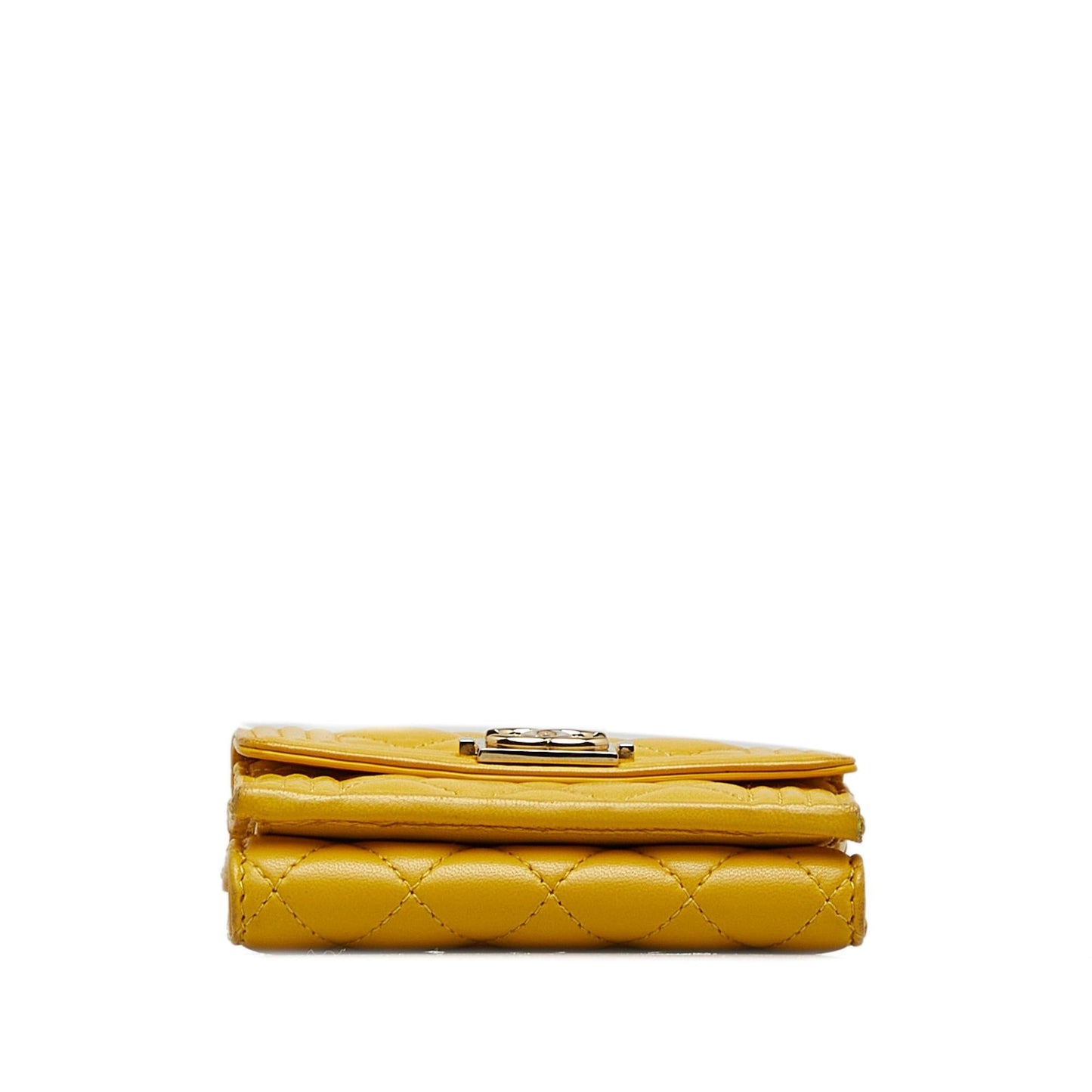 Chanel Boy Flap Compact Wallet (SHG-GimQKu)