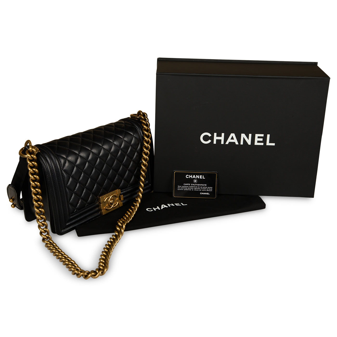 Chanel Boy Bag - Old Medium