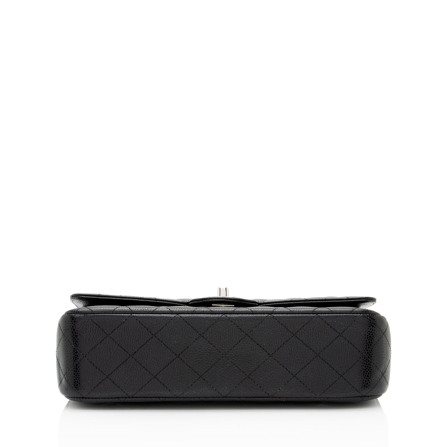 Chanel Caviar Leather Classic Medium Double Flap Bag (SHF-9ANmGR)