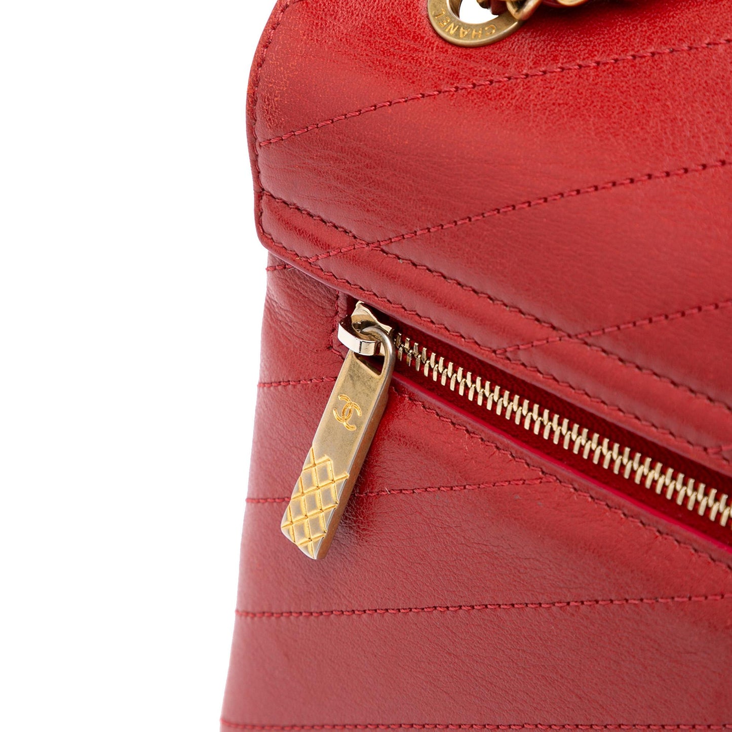 Chanel Chevron Lambskin Coco Envelope Flap