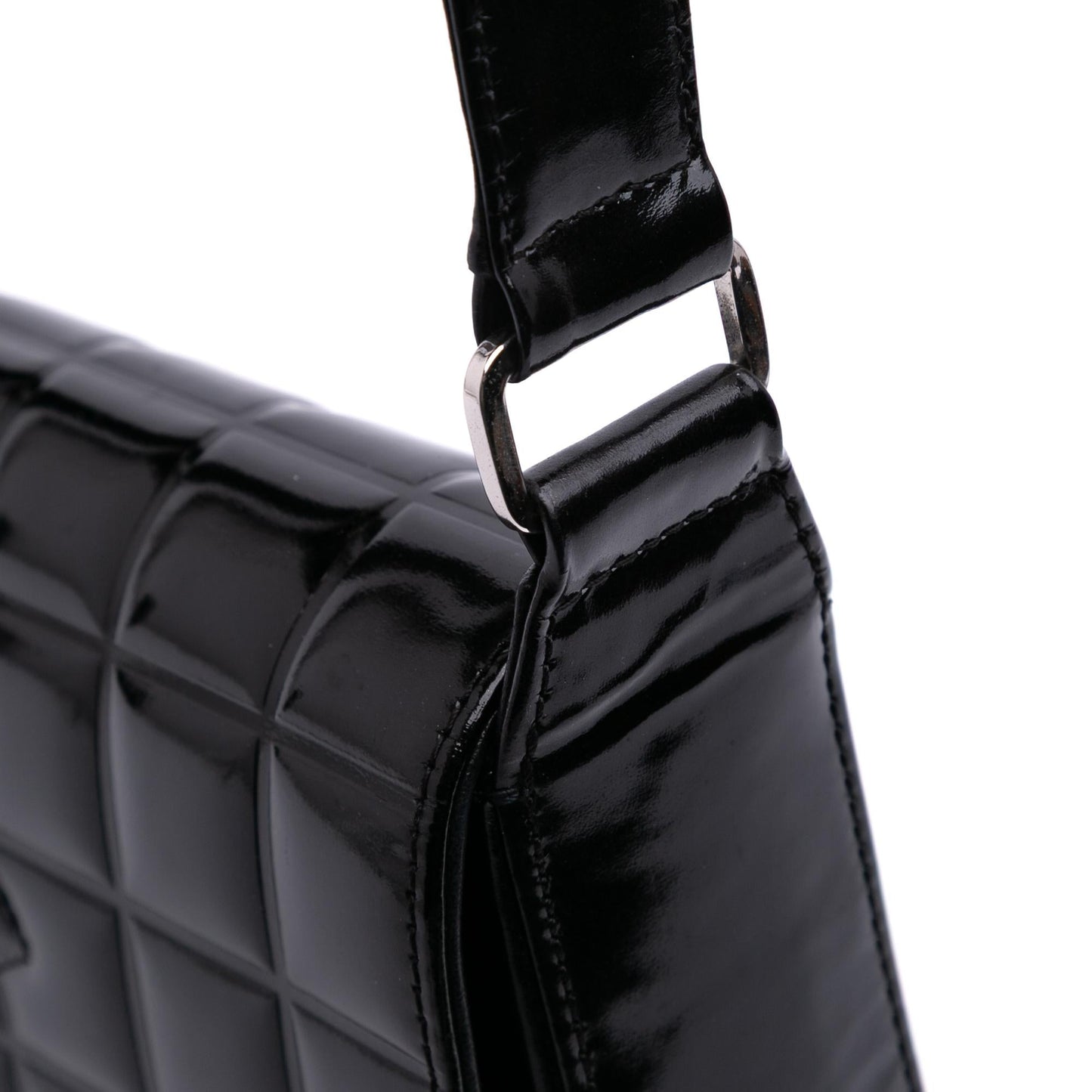 Chanel Chocolate Bar Patent Flap