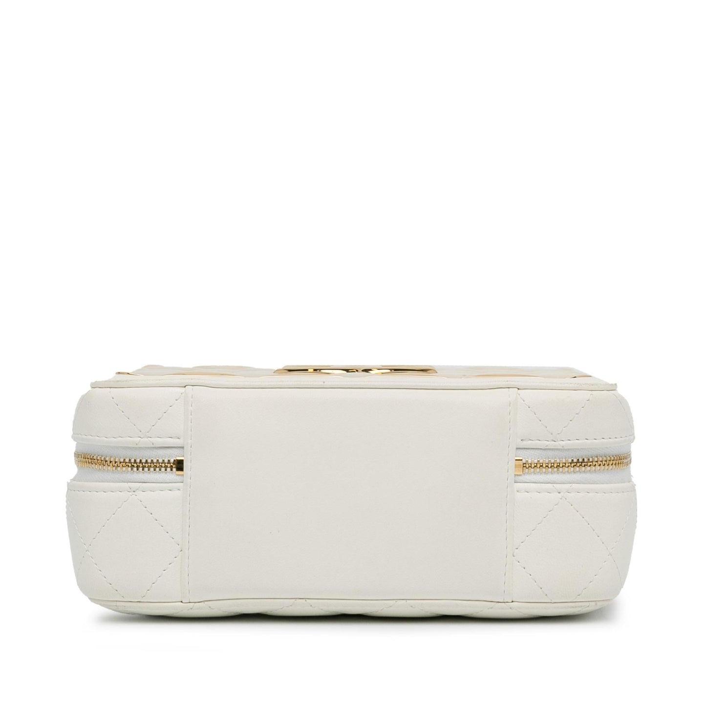 Chanel Golden Plate Vanity Case (SHG-B4IXoj) Handbag