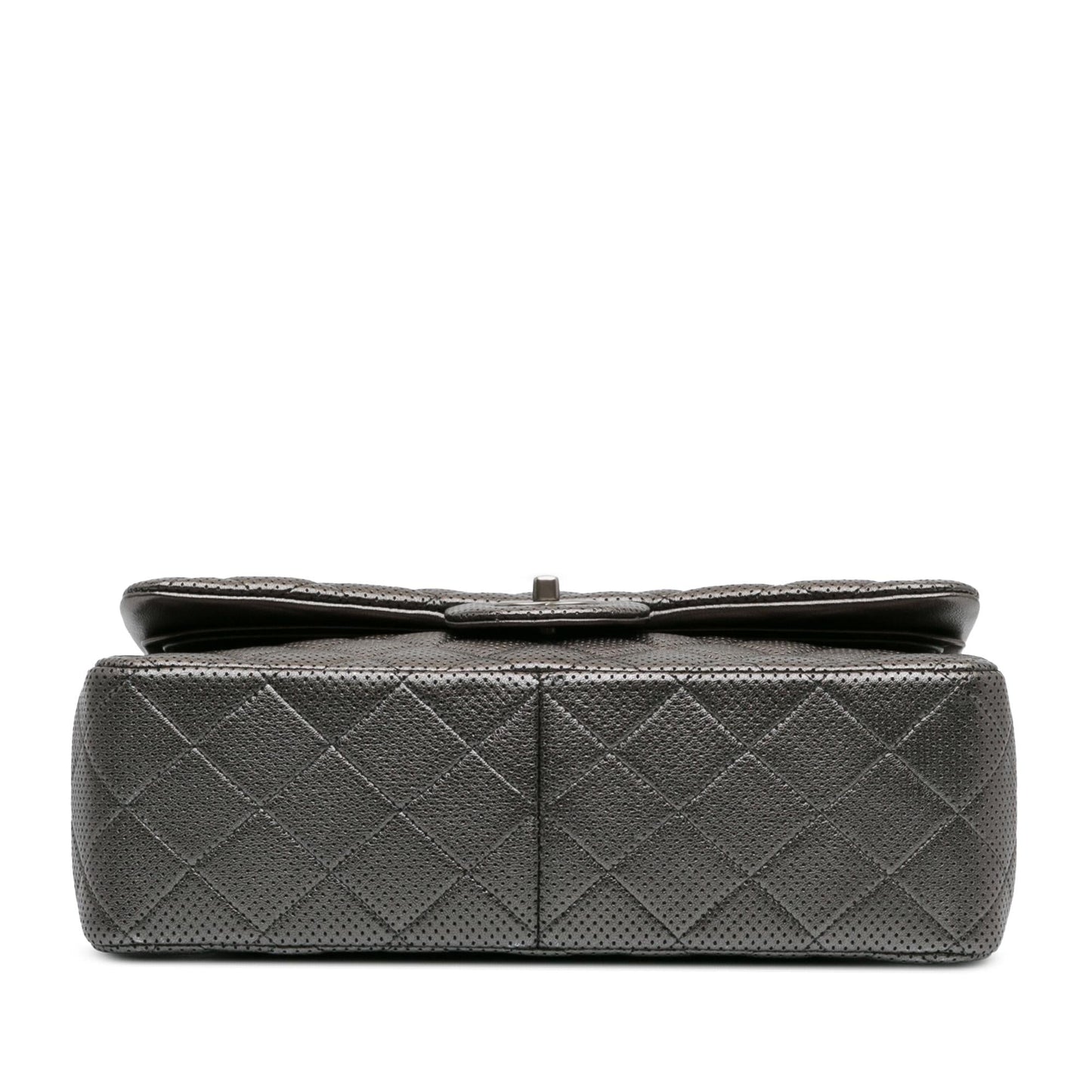 Chanel Jumbo Classic Perforated Lambskin Double Flap (SHG-YJkM4S) Shoulder Bag