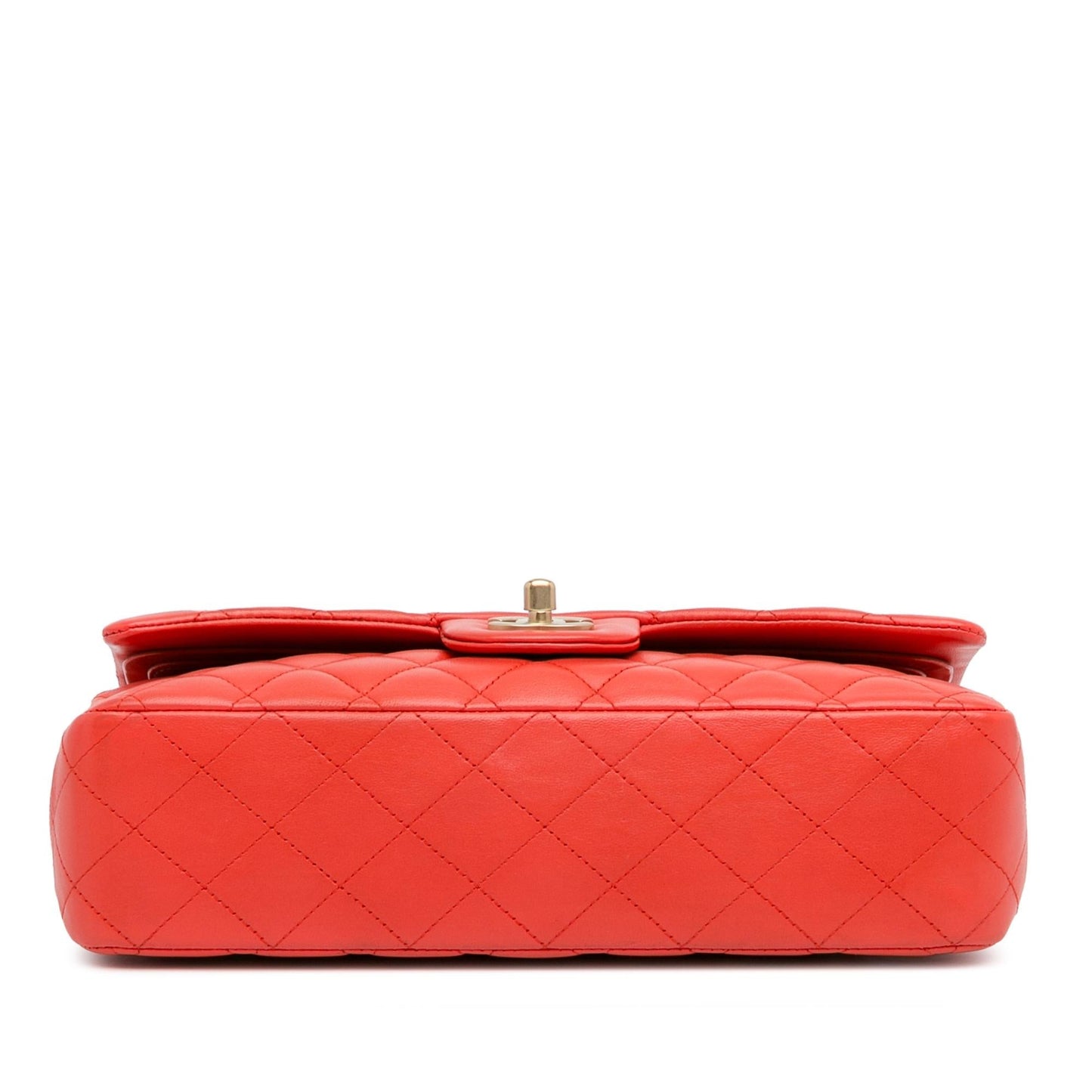 Chanel Medium Classic Lambskin Double Flap (SHG-H1Kink) Shoulder Bag