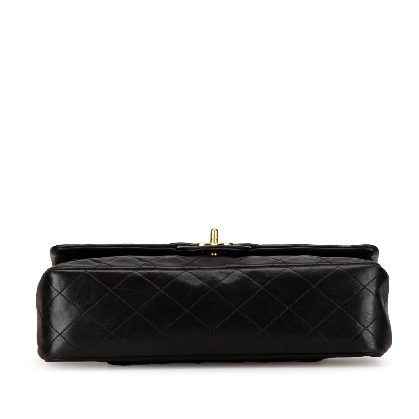 Chanel Medium Classic Lambskin Double Flap (SHG-f8WIdR) Shoulder Bag