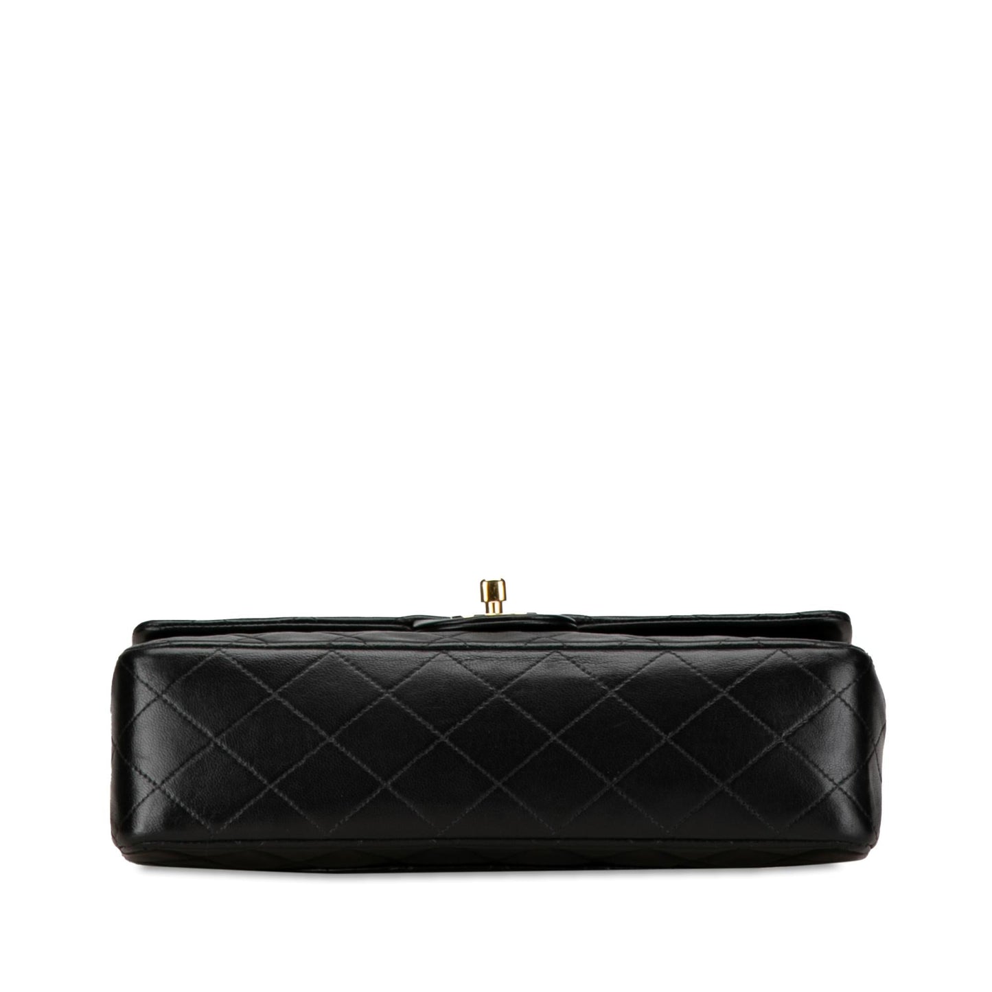 Chanel Medium Classic Lambskin Double Flap (SHG-Waqtih) Shoulder Bag