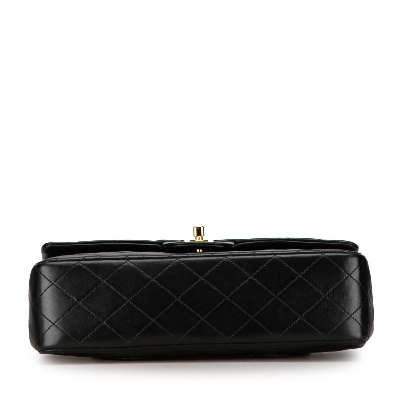 Chanel Medium Classic Lambskin Double Flap (SHG-Jr79oK) Shoulder Bag