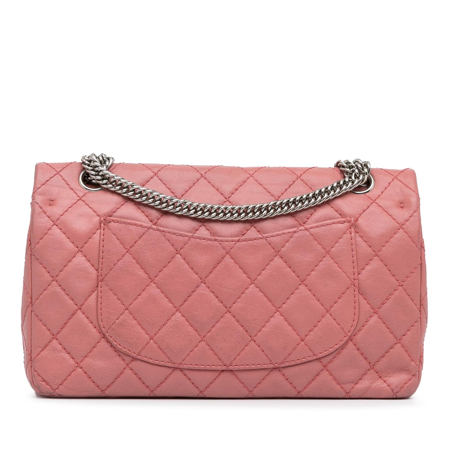 Chanel Medium Classic Washed Lambskin Bijoux Chain Double Flap (SHG-lfETi1) Shoulder Bag