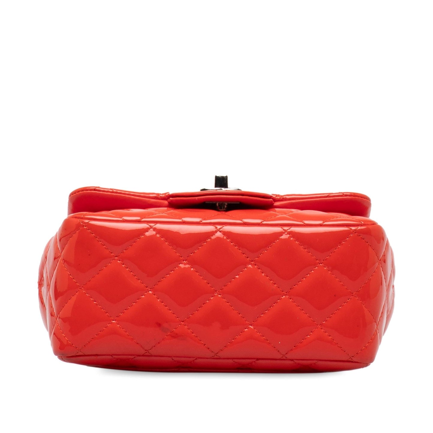 Chanel Mini Patent Classic Square Single Flap (SHG-zt3HF7) Crossbody
