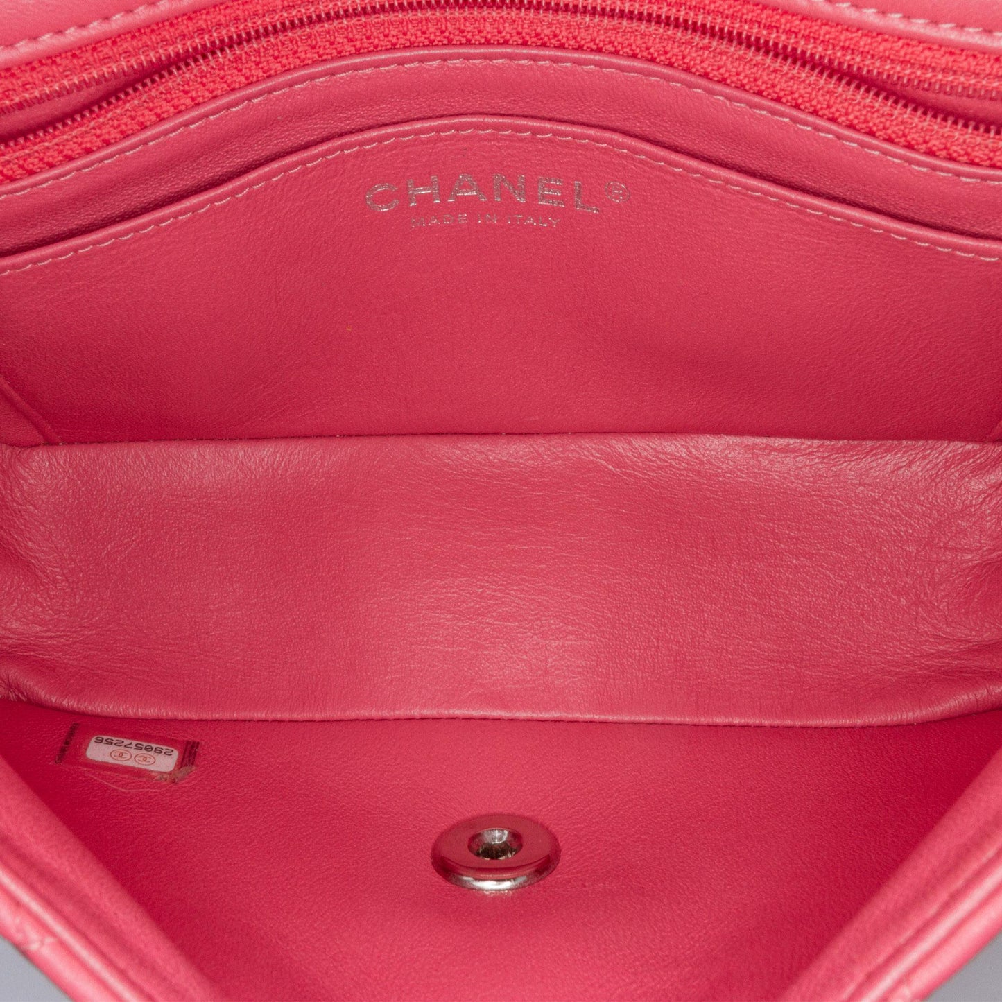 Chanel Mini Rectangular Classic Lambskin Single Flap