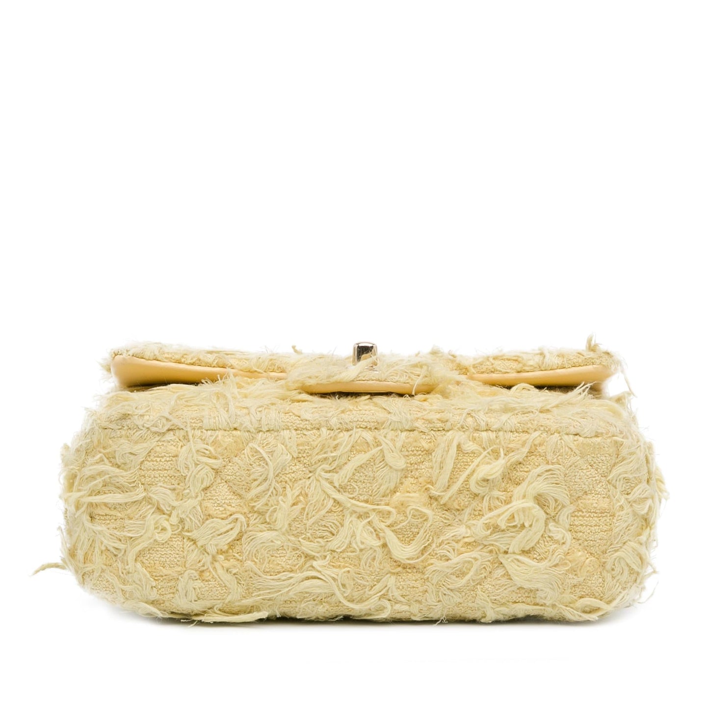 Chanel Mini Rectangular Classic Tweed Single Flap (SHG-tWVx0M) Crossbody