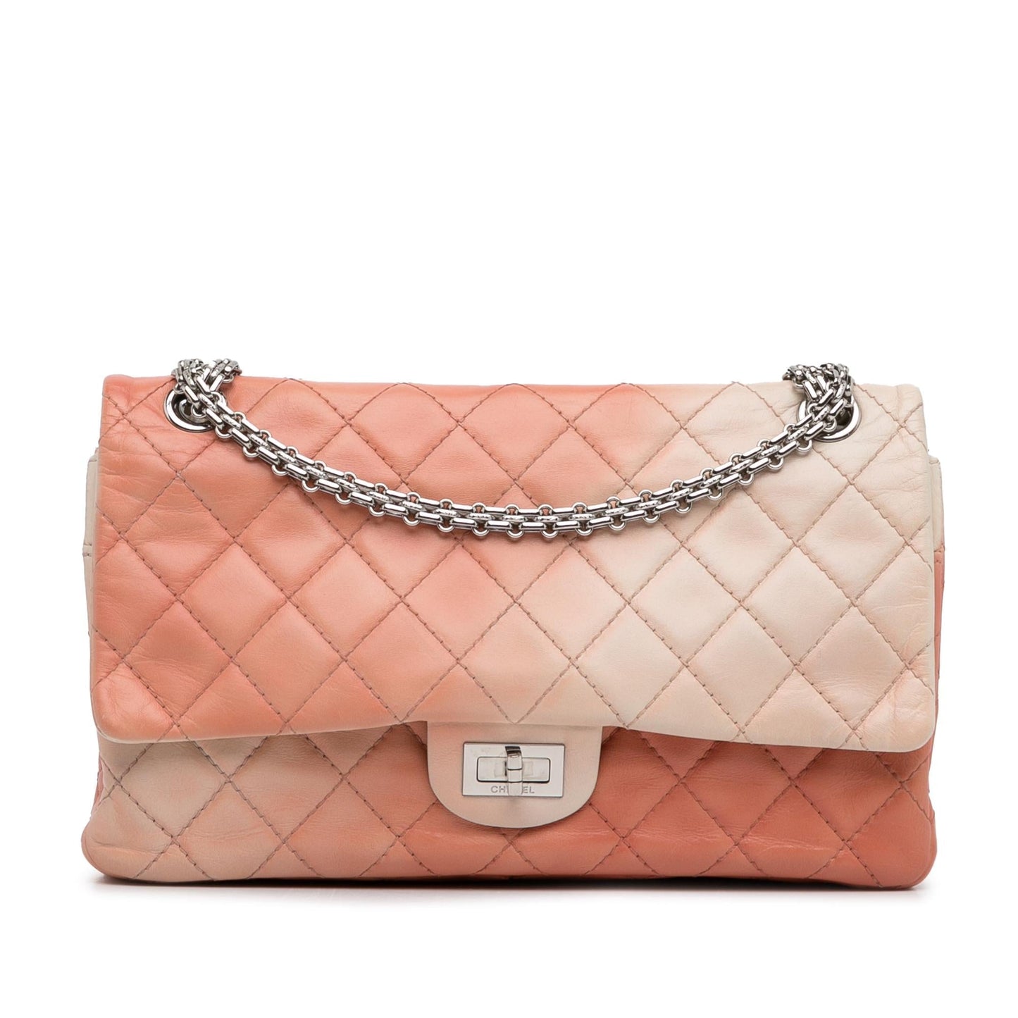 Chanel Ombre Reissue 225 Double Flap Shoulder Bag