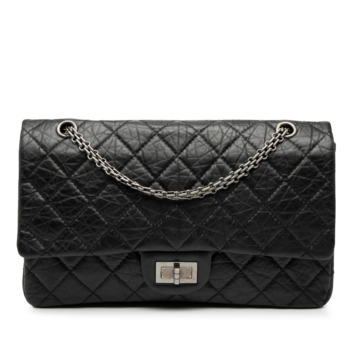 Chanel Quilted Aged Calfskin Reissue 2.55 Double Flap 227