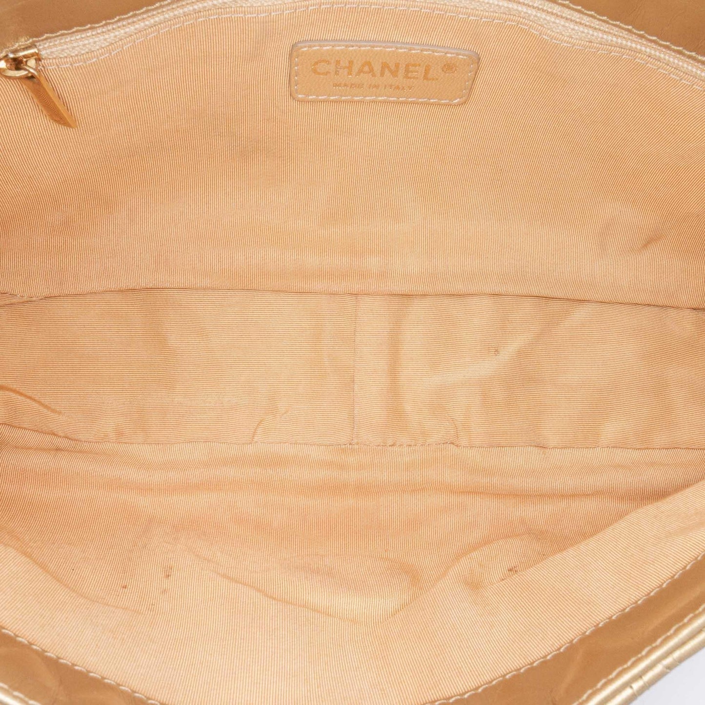 Chanel Quilted Calfskin Ca D'Oro Flap Shoulder Bag