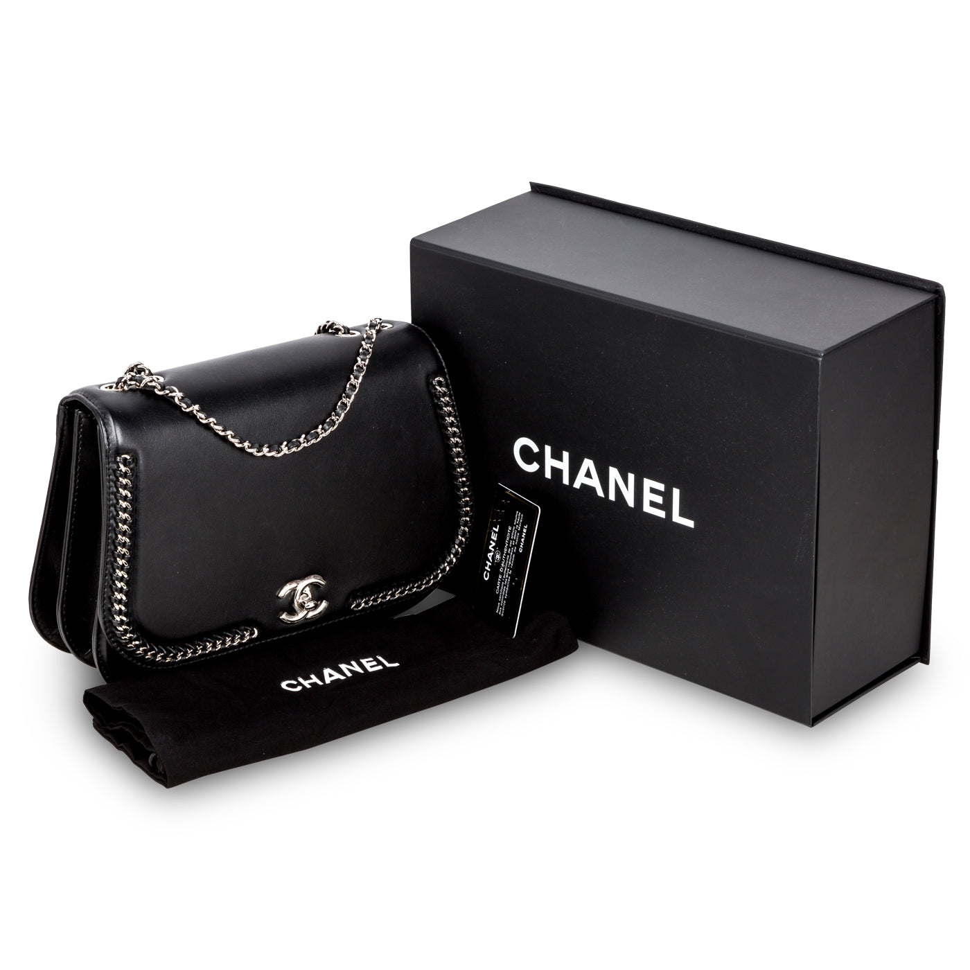 Chanel Large Braided Chic Flap Bag