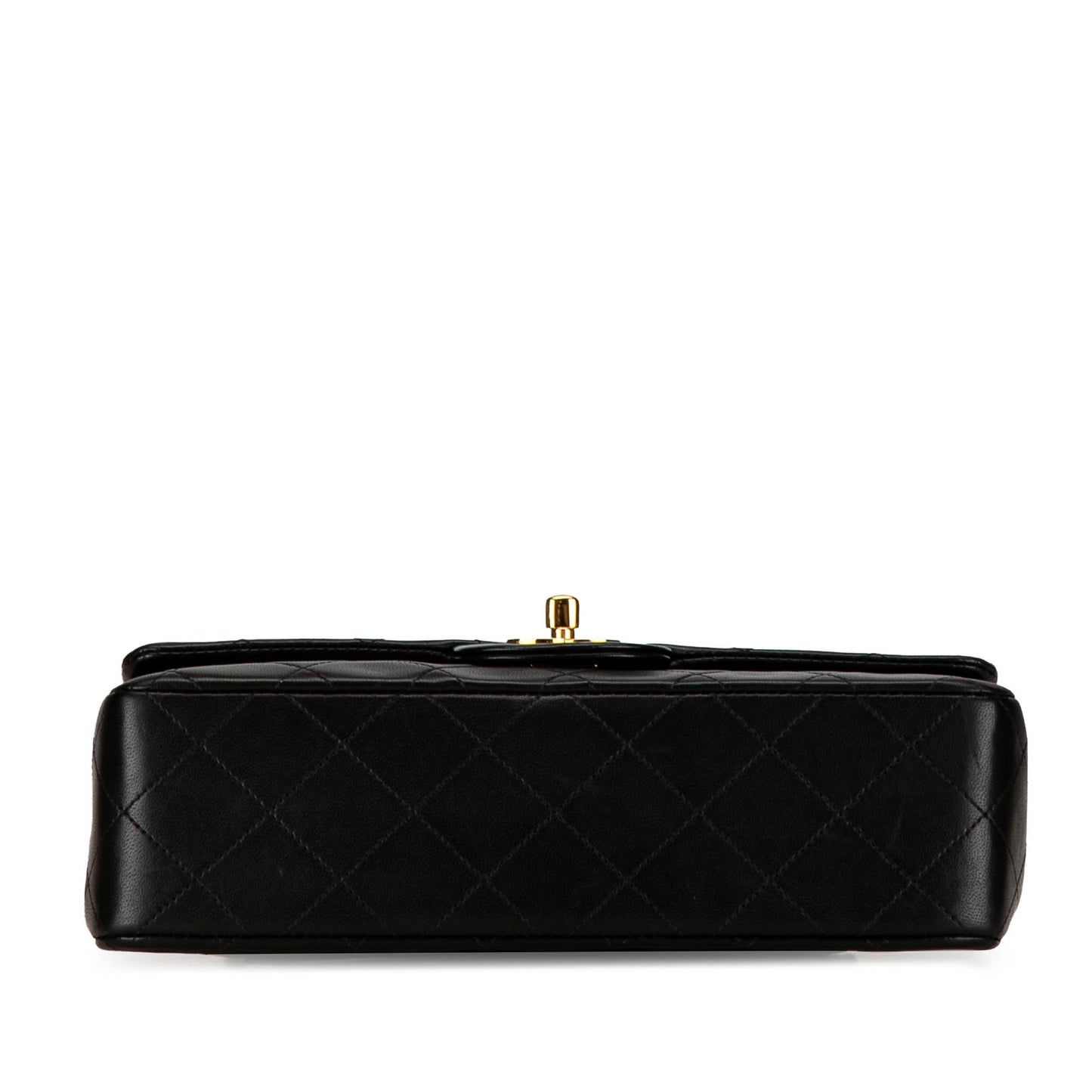 Chanel Small Classic Lambskin Double Flap (SHG-0Uyy0k) Shoulder Bag