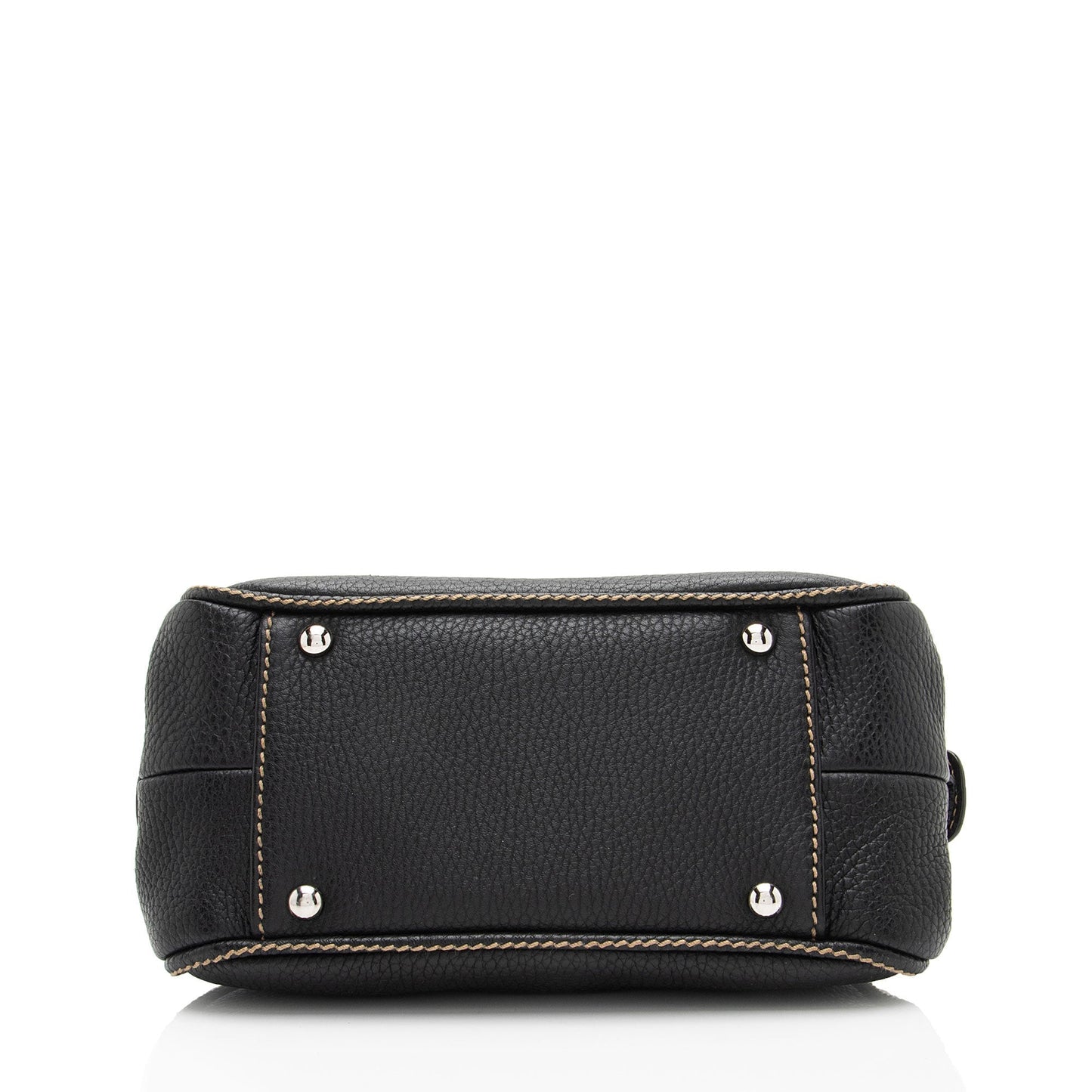 Chanel Vintage Embossed Leather LAX Tassel Small Satchel (SHF-Y2nyR2)