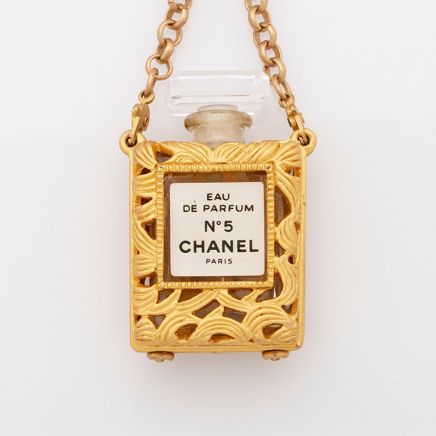 Chanel Vintage No. 5 Bottle Necklace