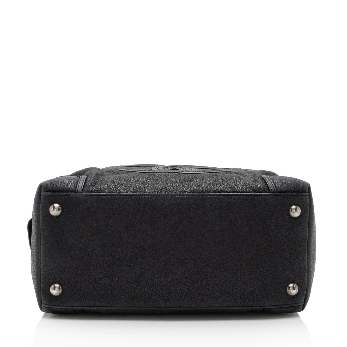 Chanel Washed Grained Calfskin CC Cup Satchel for women