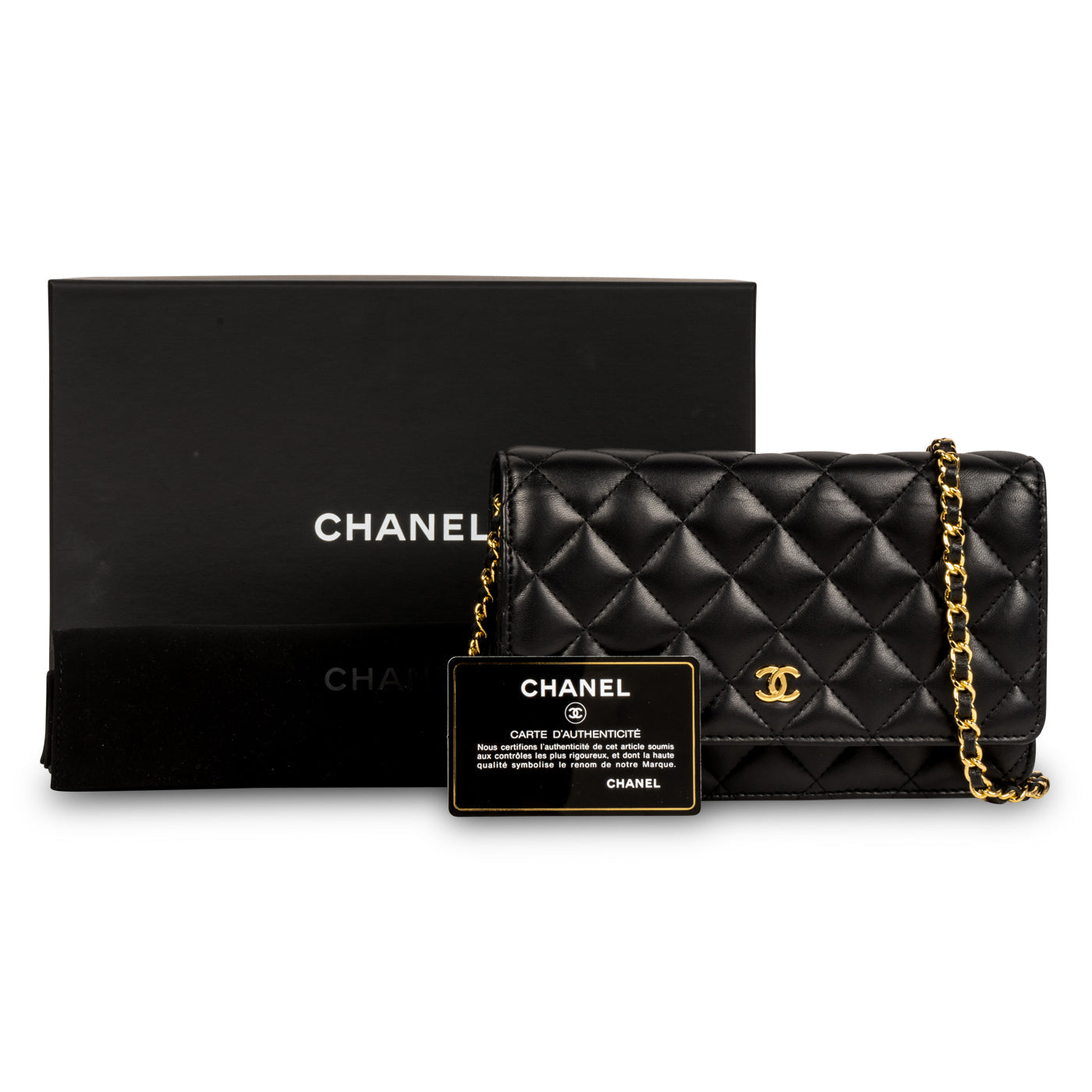 Chanel Classic Wallet on Chain - Lambskin