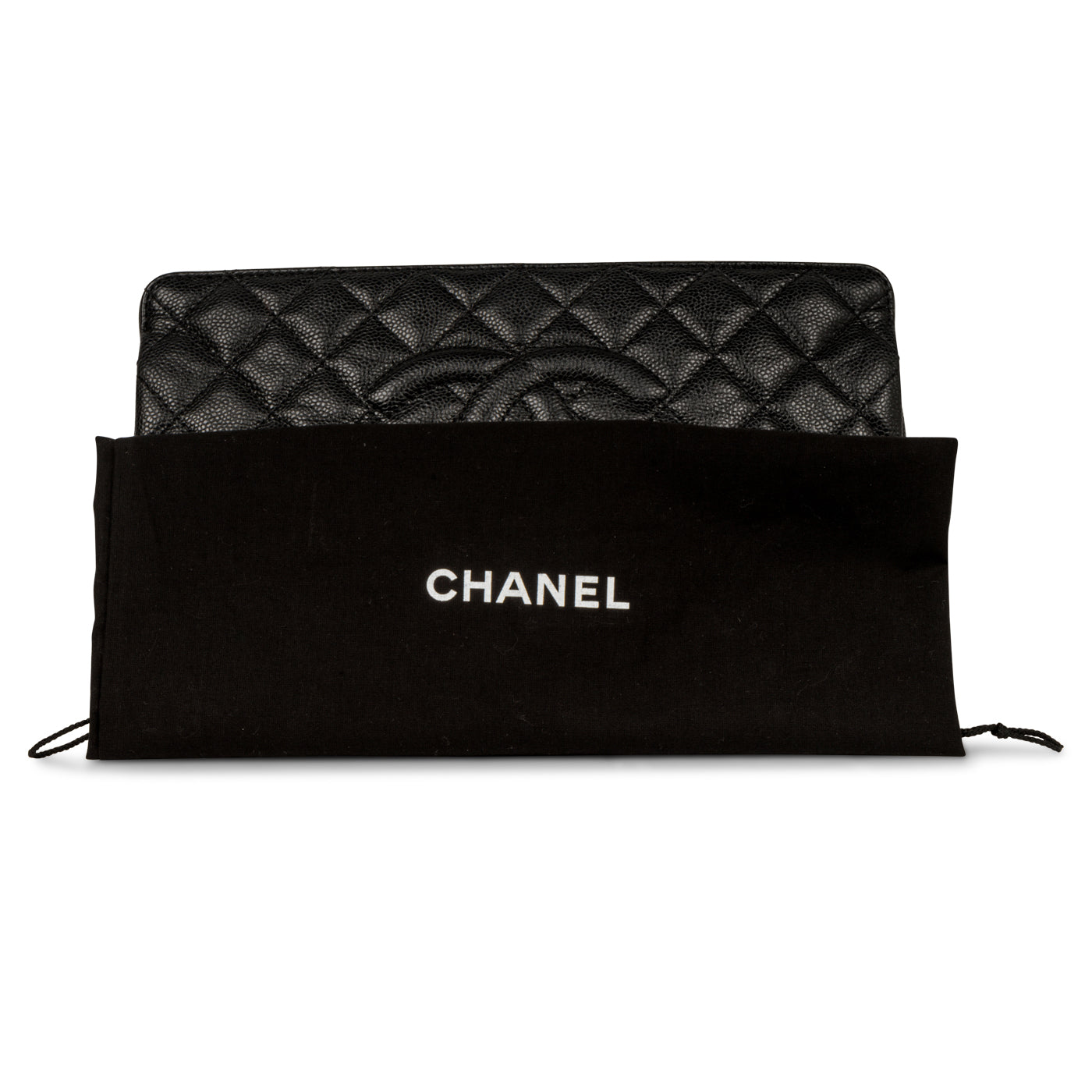 Chanel Quilted CC Clutch