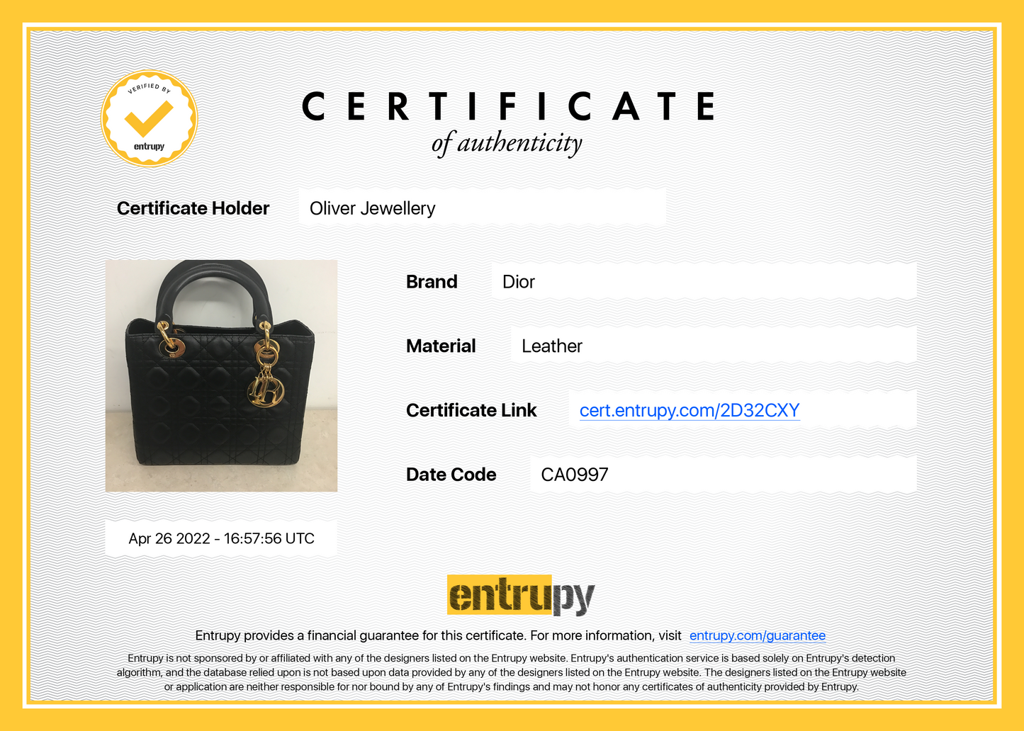 Christian Dior Medium Cannage Lambskin Lady Dior Bag
