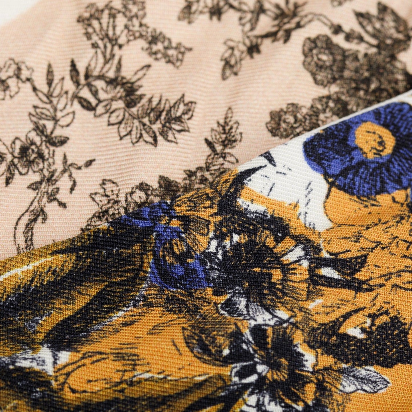 Christian Dior Multicolour MItzah Silk Bandeau