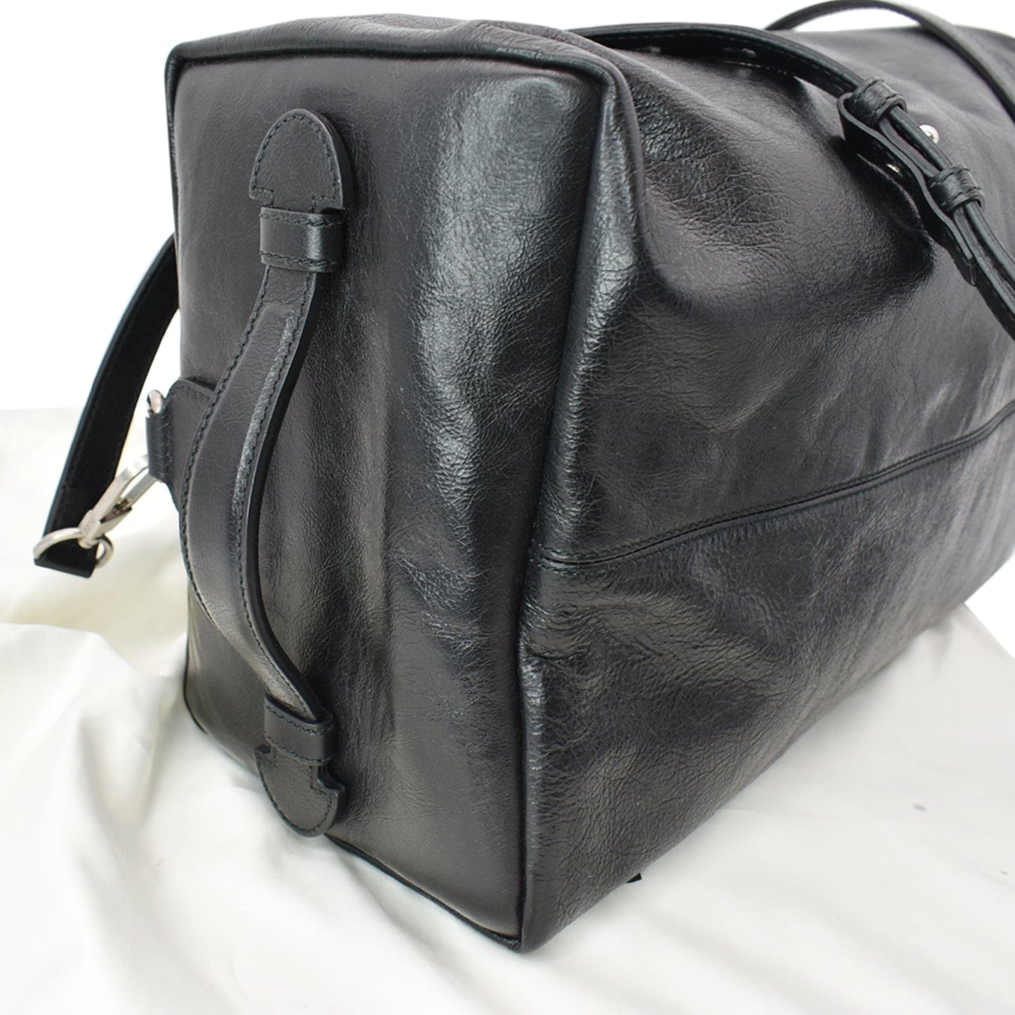 GUCCI Morpheus Leather Convertible Backpack Bag Black 587866 - Hot Deals