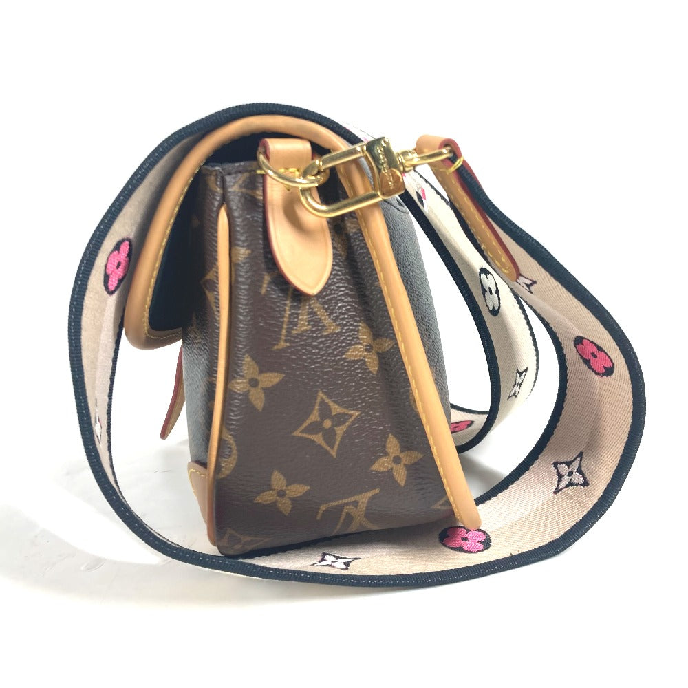 LOUIS VUITTON Shoulder Bag M45985 Monogram canvas Brown Monogram Diane NM PM Women