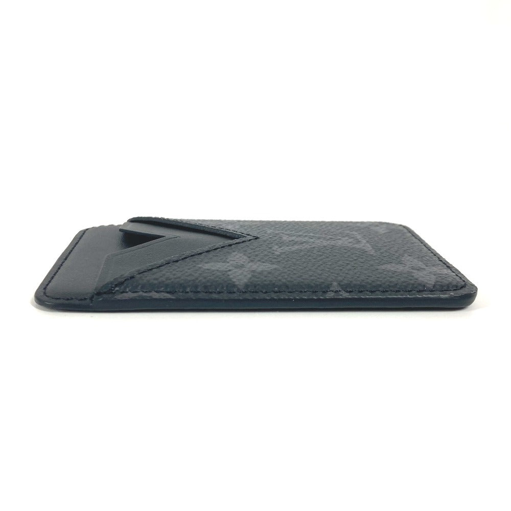 LOUIS VUITTON Card Case M12602 Monogram Eclipse Canvas black Monogram Eclipse Porto Cult Magnet unisex(Unisex)