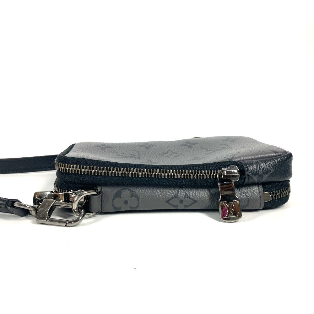 LOUIS VUITTON Shoulder Bag M69534 Monogram Eclipse Canvas black Monogram Eclipse Double phone pouch