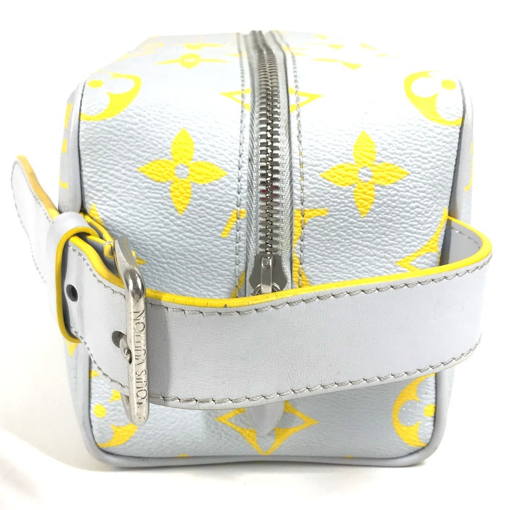 LOUIS VUITTON business bag M24536 , Monogram Glow Canvas gray Monogram Glow Rocker Dopp Kit