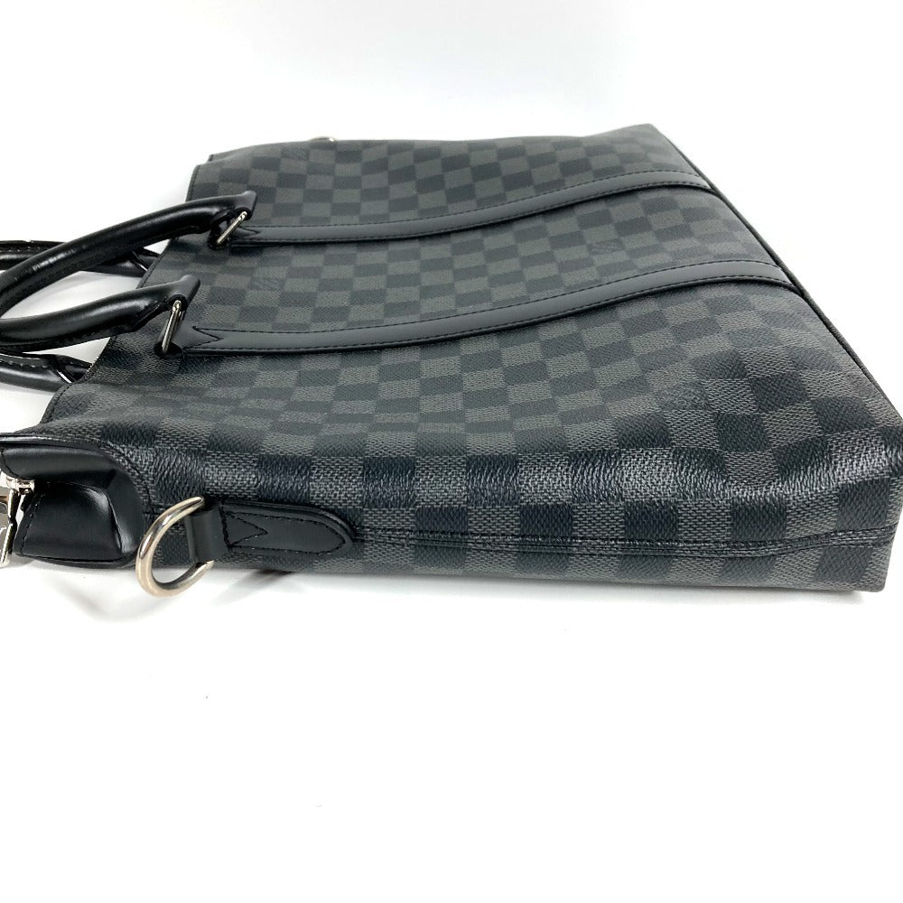LOUIS VUITTON Business bag N40024 Damier Grafitto Canvas black Damier Grafitte Anton Briefcase
