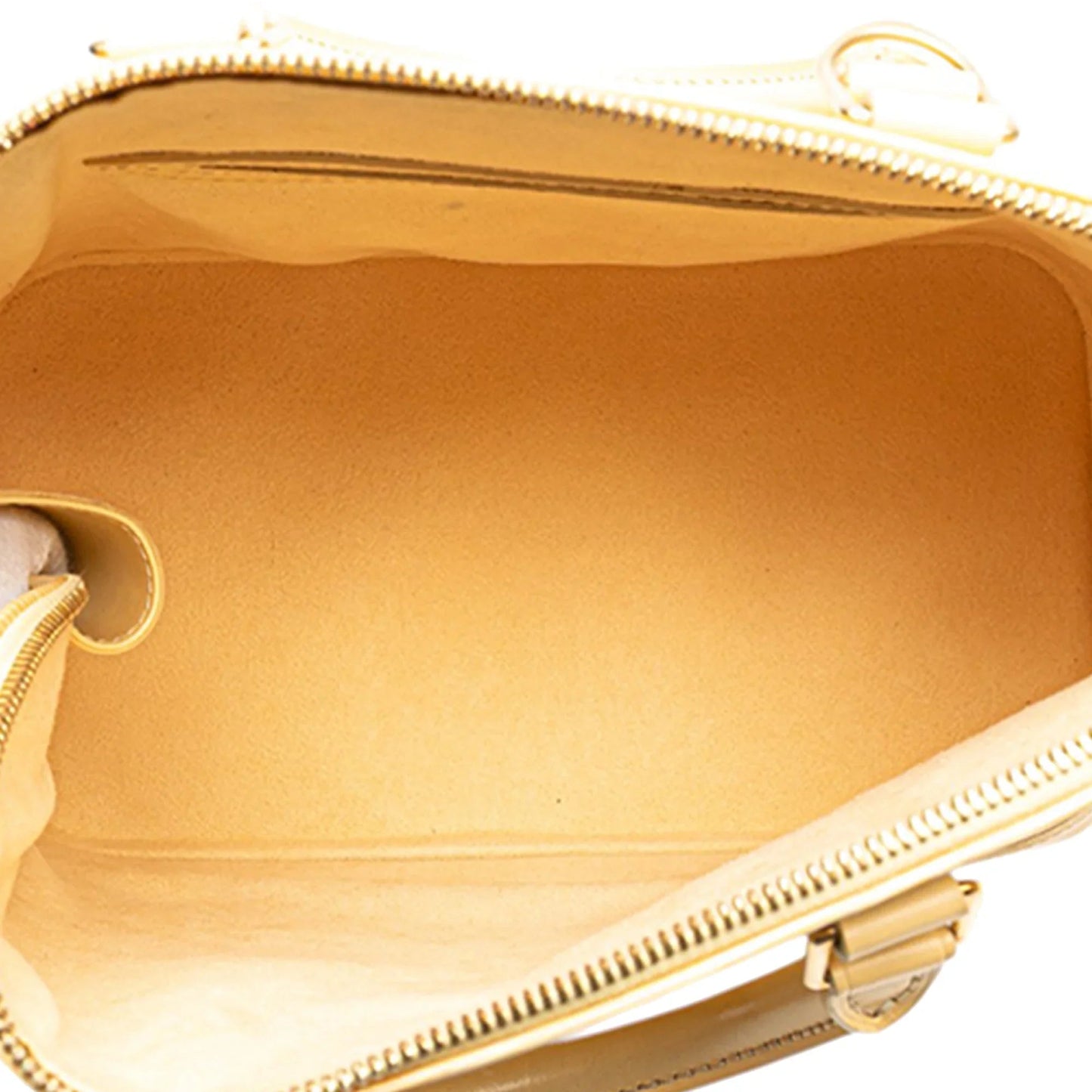 Tan Louis Vuitton Epi Alma PM Handbag