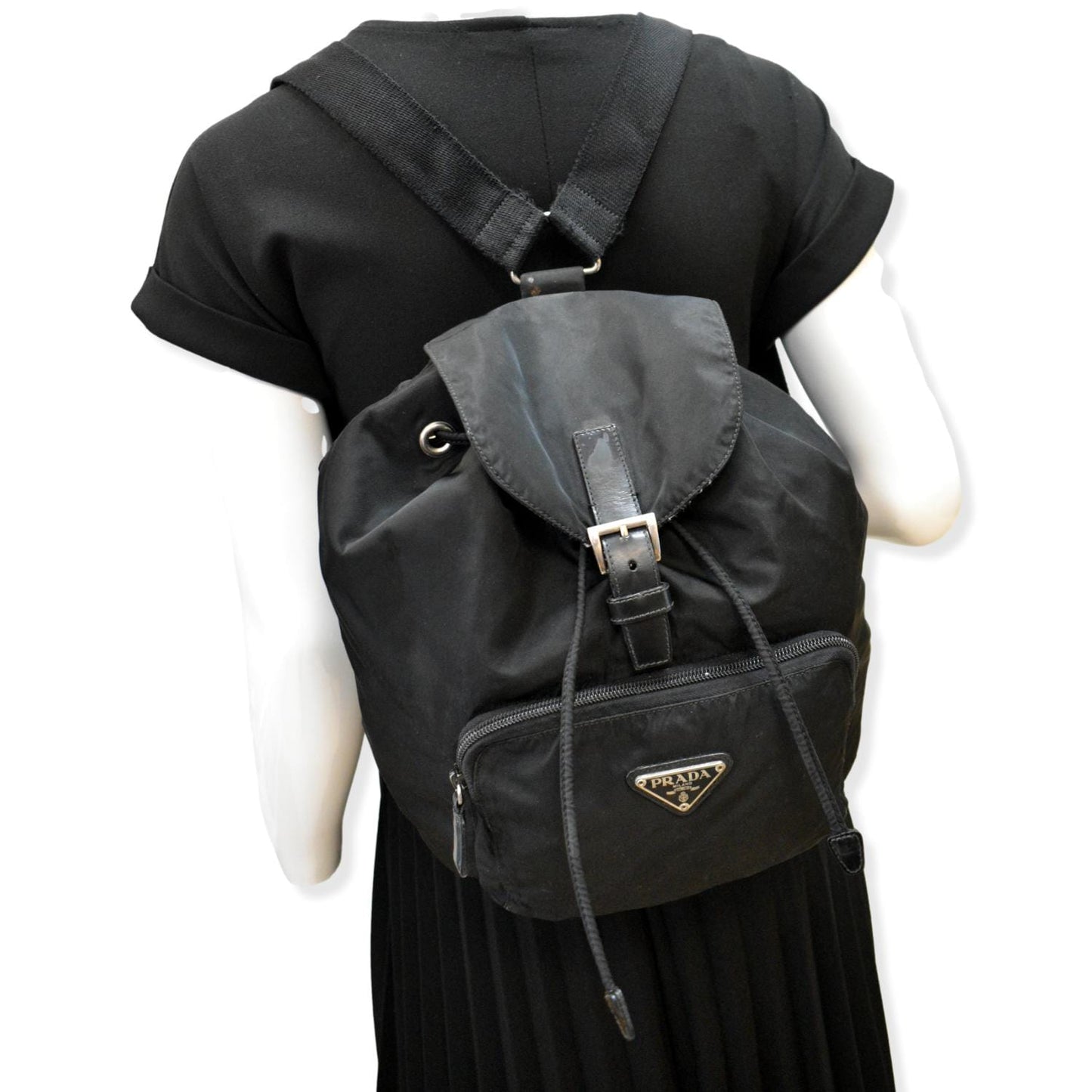 PRADA Nylon Backpack Black