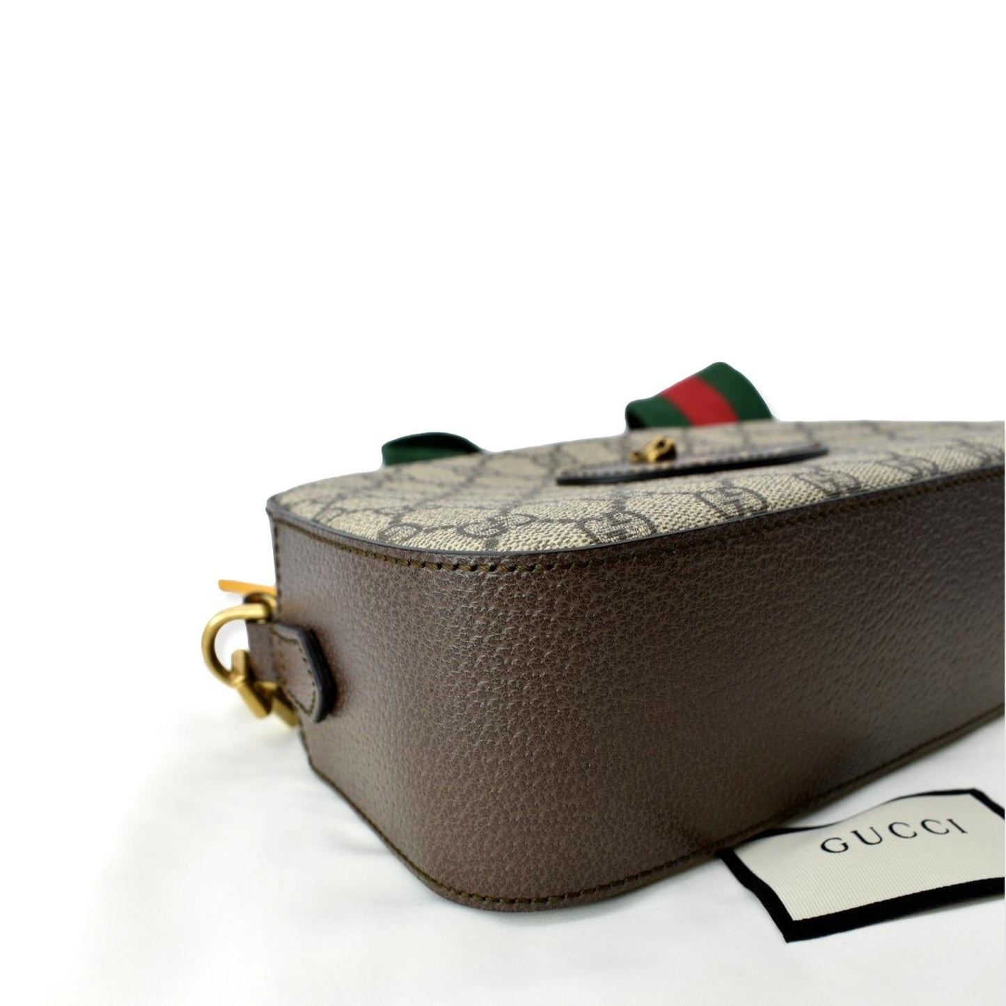 GUCCI Neo GG Supreme Canvas Messenger Bag Beige 476466