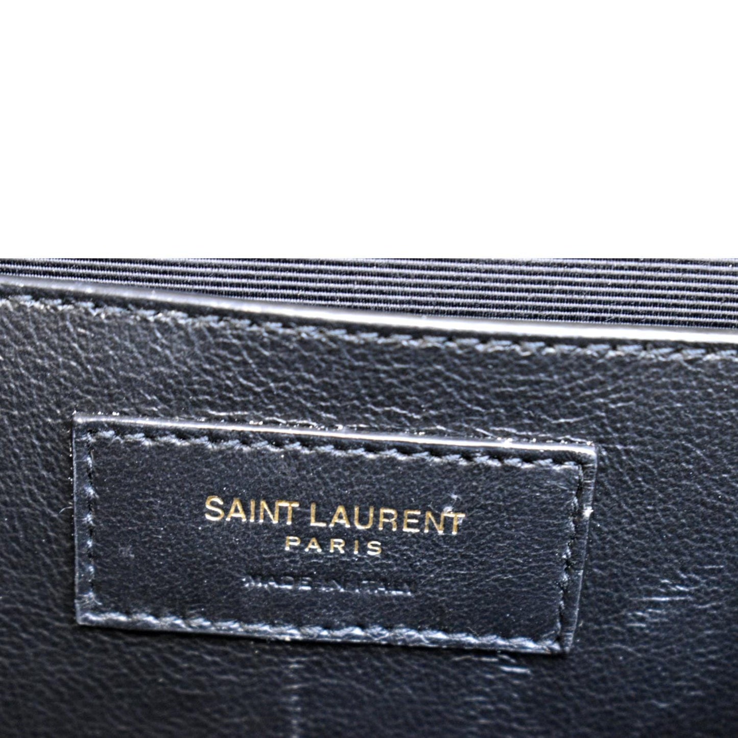 YVES SAINT LAURENT Medium Envelope Matelasse Suede Crossbody Bag Beige