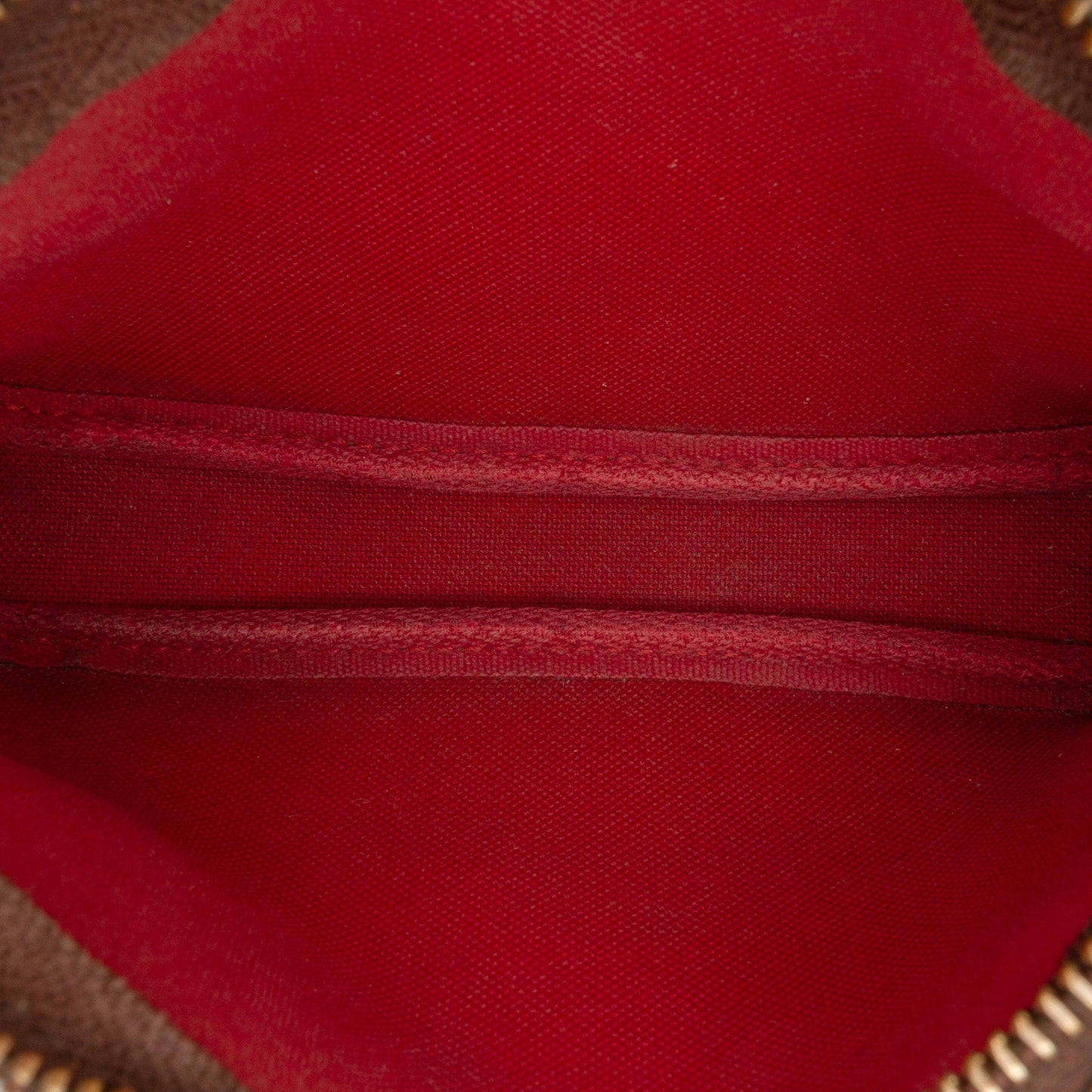 Brown Louis Vuitton Damier Ebene Mini Pochette Accessoires Handbag