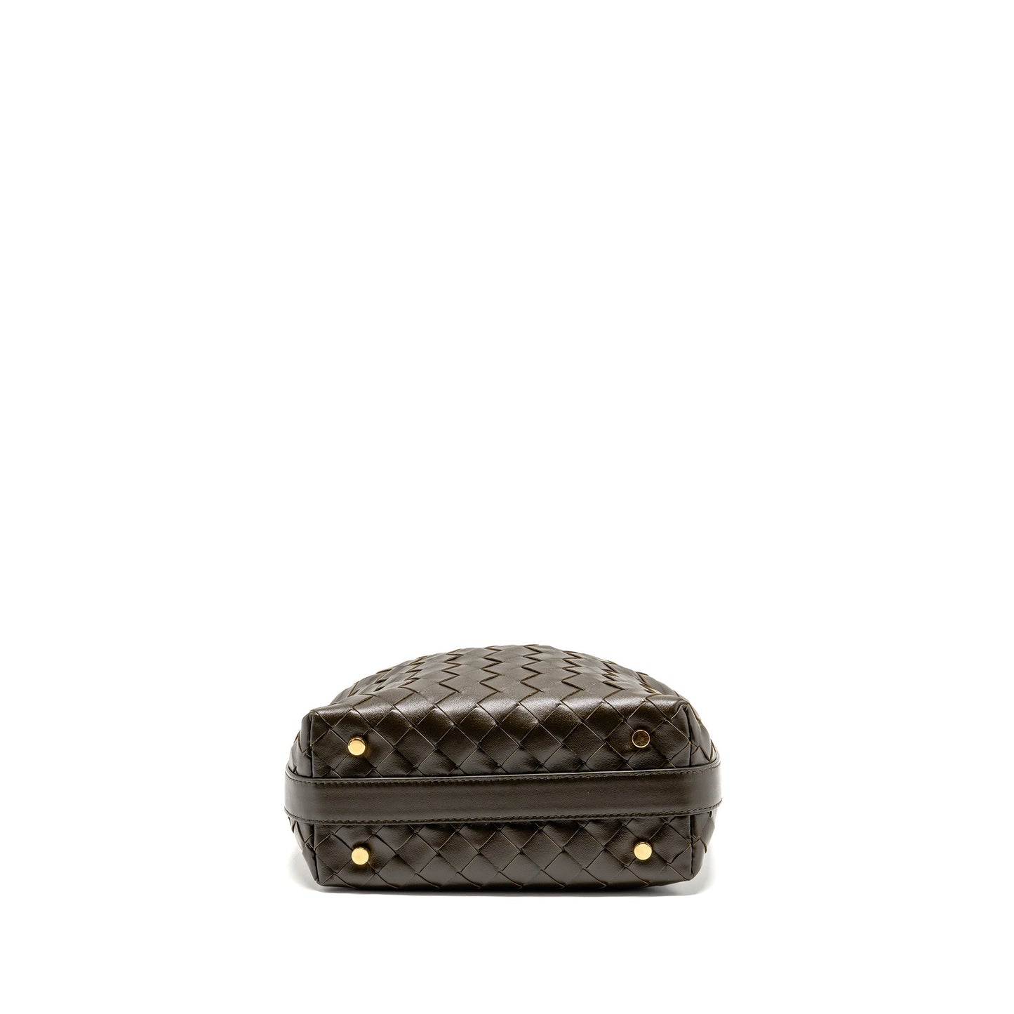 Bottega Veneta Wallace Purse Calfskin Kaki